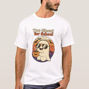 Three Chibi Witches Brewing Potion with Cat, T-Shirt