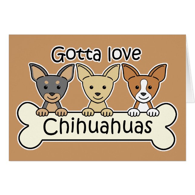 Three Chihuahuas (Front Horizontal)