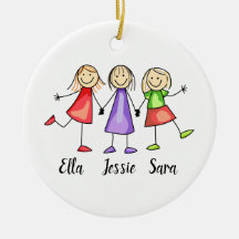 Three Children Personalised