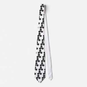 Three Chinese fans Tie