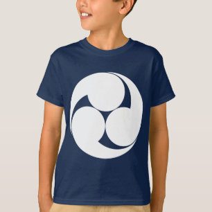 Three clockwise swirls (Jinuki) T-Shirt