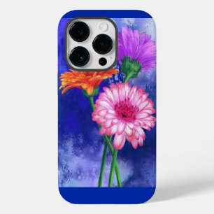 Three Colour Gerberas - Painting Case-Mate iPhone 14 Pro Case