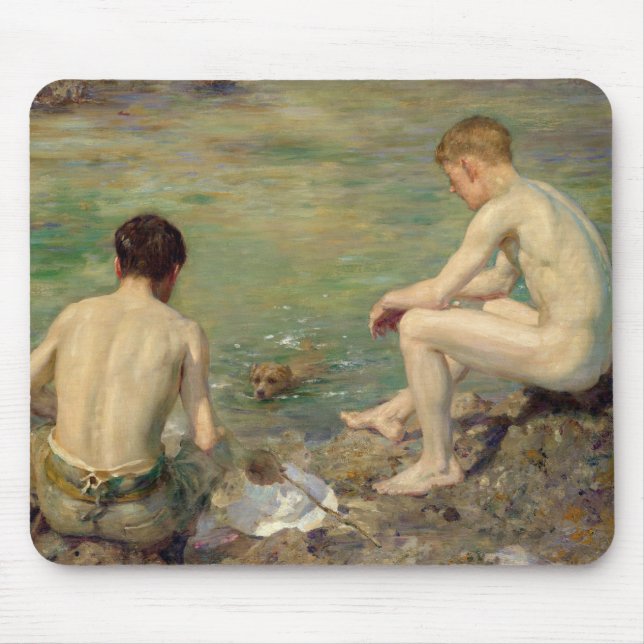 Three Companions Mouse Mat (Front)