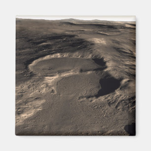 Three craters in the eastern Hellas region of M Magnet