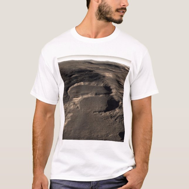 Three craters in the eastern Hellas region of M T-Shirt (Front)