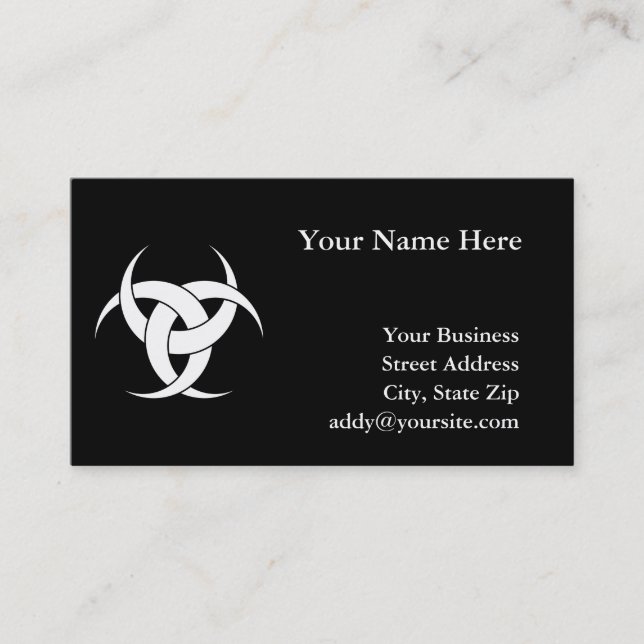 Three Crescents Business Card (Front)