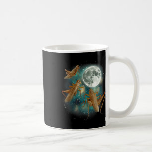 Three Cricket Moon 3 Insect Howling Meme Magic Cur Coffee Mug
