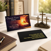 Three Crosses Empty Tomb Church Pastor 