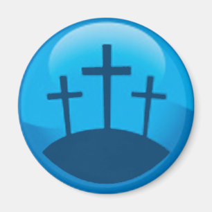 three crosses magnet