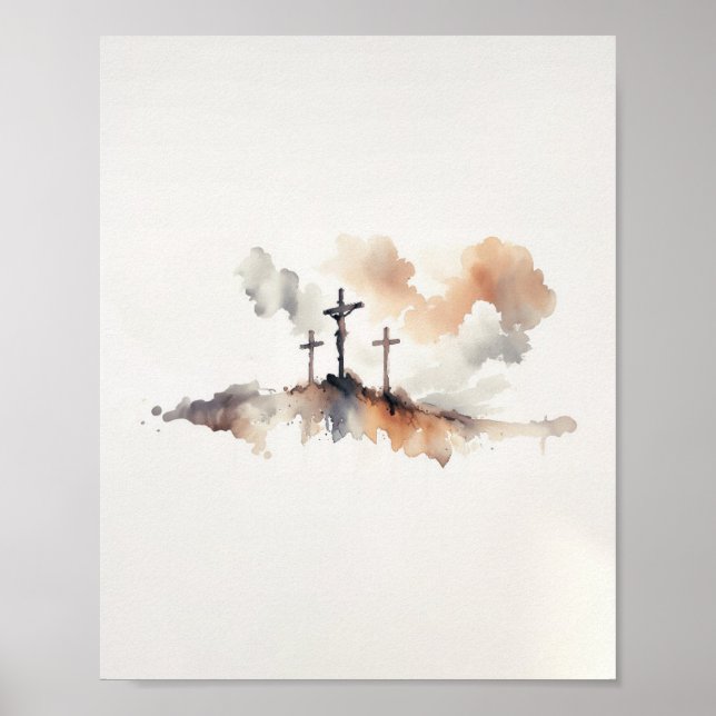 Three Crosses Passion Poster (Front)