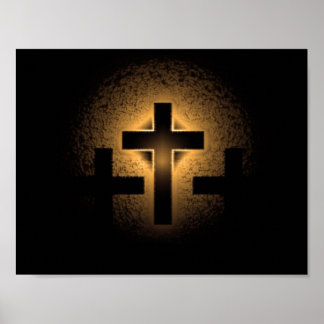 Three Crosses Poster