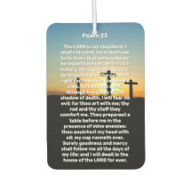 Three Crosses Psalm 23 Sunset Memorial 