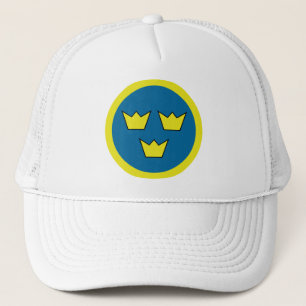 Three Crowns Swedish Trucker Hat