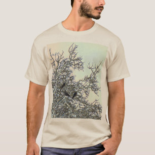 Three Crows in a Digital Universe T-Shirt