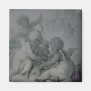 Three Cupids, c.1775 Magnet