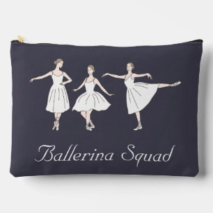 Three Cute Ballerinas  Accessory Pouch