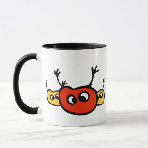 Three Cute Bugs Mug