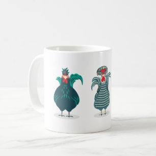 Three Cute Chickens Coffee Mug