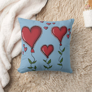 Three Cute Hearts Cushion