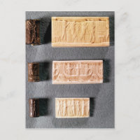 Three cylinder seals with impressions,