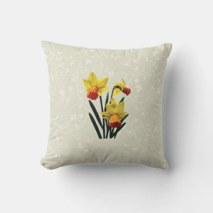 Three Daffodils Cushion