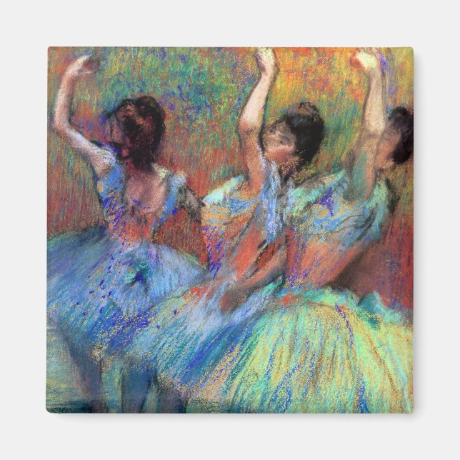 Three Dancers by Degas Magnet (Front)