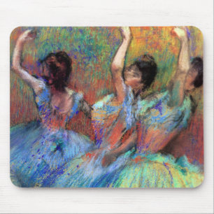 Three Dancers by Degas Mouse Mat