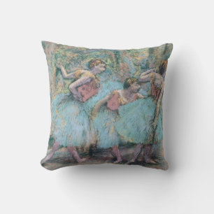 Three Dancers Edgar Degas  Cushion