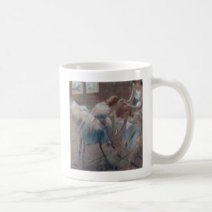 Three Dancers Preparing for Class Coffee Mug