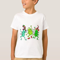 Three Dancing Frogs