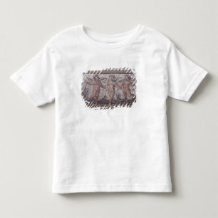 Three dancing putti accompanied by one playing the toddler T-Shirt