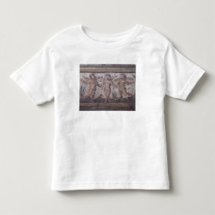 Three dancing putti accompanied by one playing the toddler T-Shirt