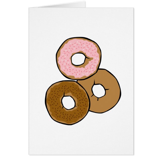 Three Delicious Doughnuts (Front)