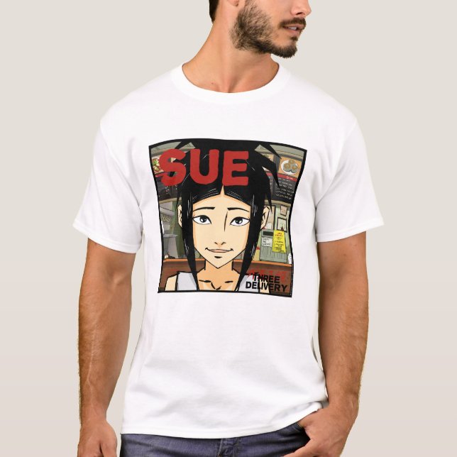 Three Delivery™ Sue T-shirt (Front)