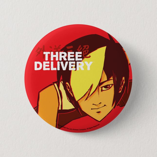 Three Delivery Tobey Button (Front)