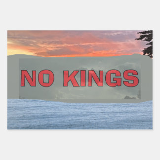 Three different 19x29 inch yard / window signs wrapping paper sheet