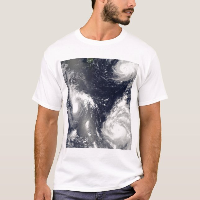 Three different typhoons T-Shirt (Front)