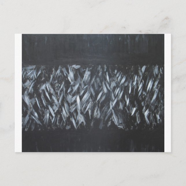 Three-dimensional Cross Hatching Pattern Postcard (Front)