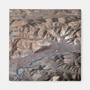 Three-dimensional view of the landscape magnet