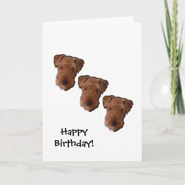 Three dog night birthday card (Front)