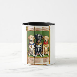 Three Dogs Mug