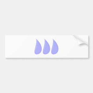 three drops of tears three drops tears bumper sticker
