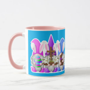 Three Easter Gnomes Mug