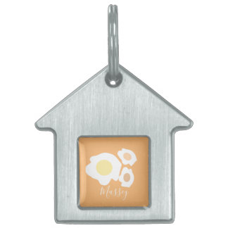 Three Eggs Pattern Name    Pet ID Tag