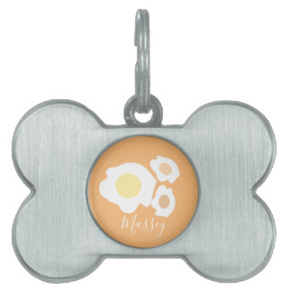 Three Eggs Pattern Name    Pet ID Tag