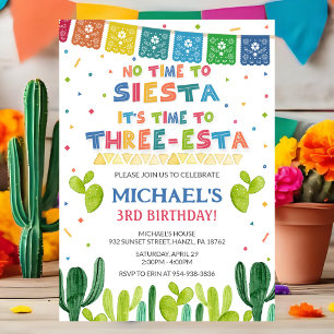 Three Esta Birthday Invitation