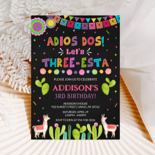 Three Esta Birthday Invitation