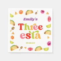Three Esta Fiesta Taco Tuesday 3rd Birthday Party