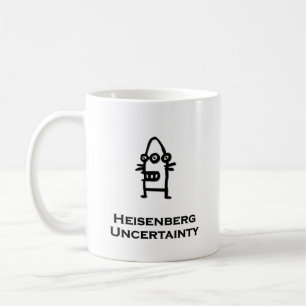 Three Eye Bot Heisenberg Uncertainty Coffee Mug