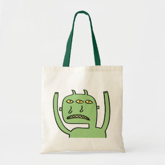 Three Eye Monster Tote Bag